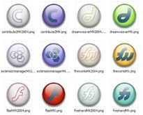 Macromedia MX & MX 2004 icons