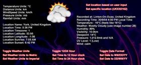 Base Weather for CUI
