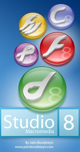 Macromedia Studio 8 Icons