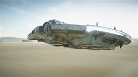 DesertRun Millenium Falcon