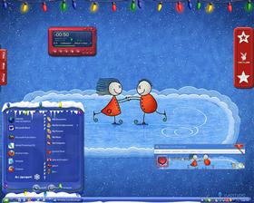 Plastic Christmas Ice Capades