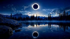 a total solar eclipse