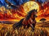 Running hors