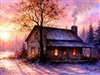 a rustic wooden cabin
