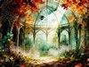 An abandoned greenhouse