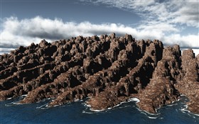 Eroded