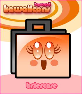 Kawaiicons: briefcase