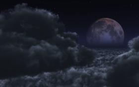 On the way to the moon