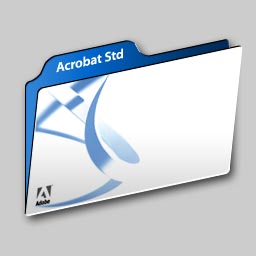 Adobe Acrobat 7.0 Std Folder (water-colored)