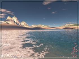 shadow beach