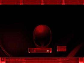 Invader In Red