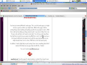 Website shot