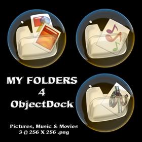 "MY" folders icons