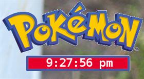 Pokemon Clock