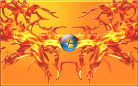 Vista Burn Yellow widescreen