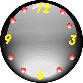 Clock Black
