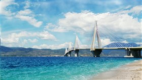 Patra Bridge Greece