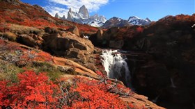 Spectacular_ Fitz Roy Mountain _Waterfall