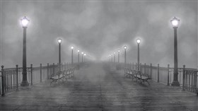 4K Foggy Night