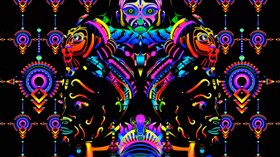 4K Neon Spirits