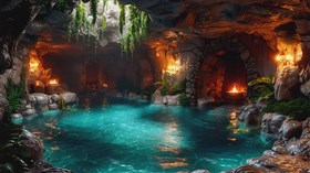 4K Underground Cave
