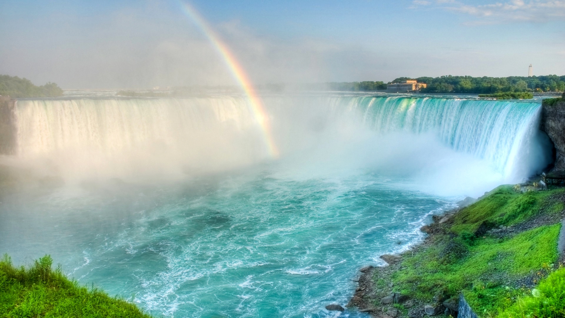 Wallpapers Niagara Falls Rainbow 4K (FREE DOWNLOAD