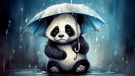 4K Baby Panda