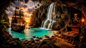 4K Pirate Treasure