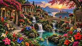 4K Flower Scape