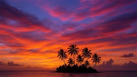 Island Sunset