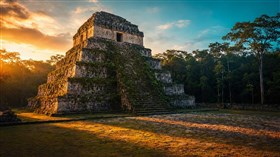 Caana Pyramid in Belize