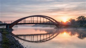 Arch Bridge Sunrise