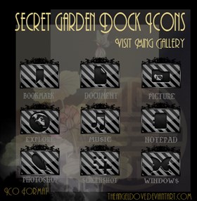 Secret Garden Dock Icons