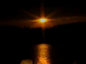 fire sunset