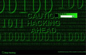 Caution Hacking Ahead