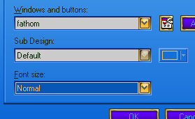 shiny recessed plastic combo button