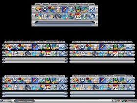 UniverseMetal Dock Backgrounds 2