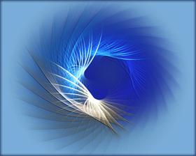 Vortex In Blue