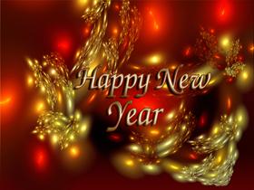 Happy New Year Festive