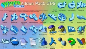 Win3D Winter Addon 03