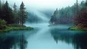 The Morning Lakeside