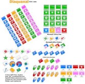 Diaquanal Icon Set