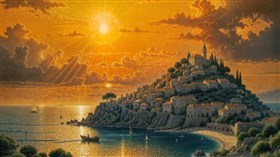 Mediterranean seaside