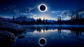 a total solar eclipse