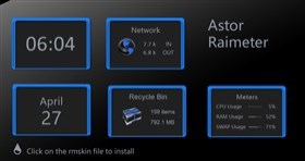 Astor Rainmeter