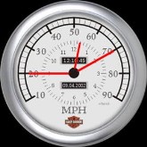 ADS CLOCK Harley Davidson