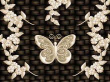 Beige Butterfly