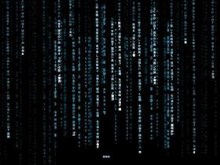 Blue Matrix - No Scrible