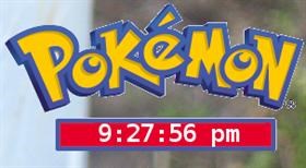 Pokemon Clock