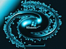 XP SP2 Twirl Cyan v2.0 and v2.1